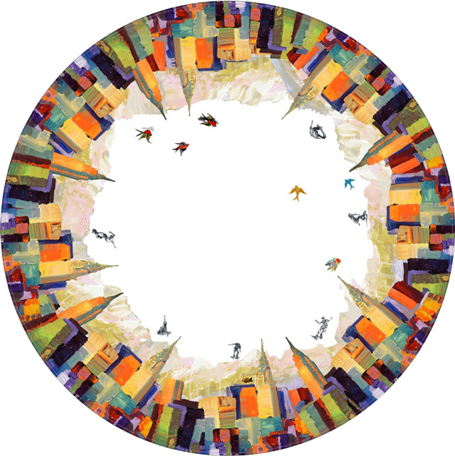 Langone Ceiling Mural