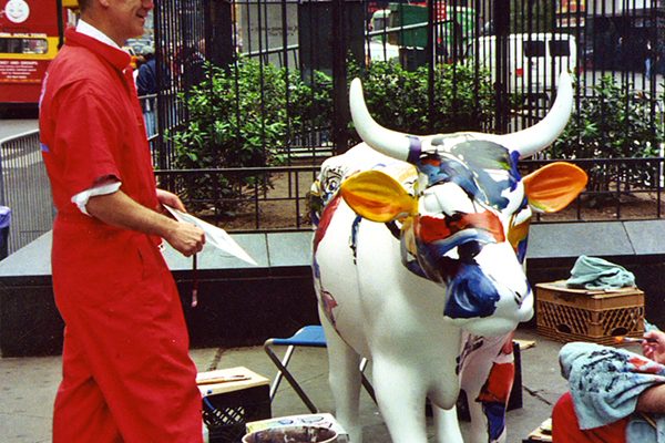 Painting the Cow