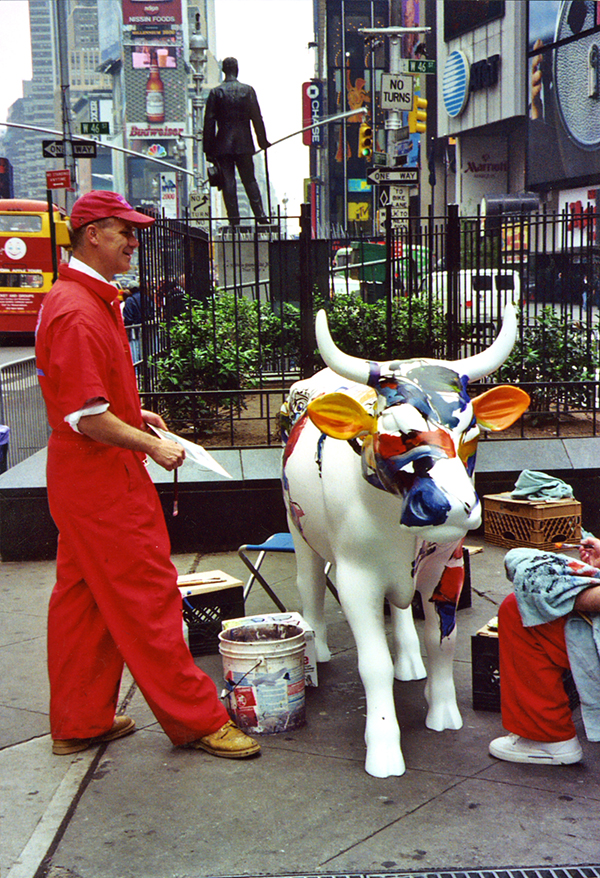 Painting the Cow