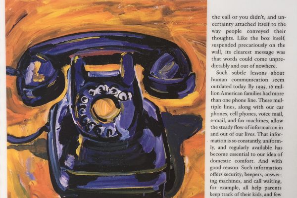 Rotary Telephone Illustration