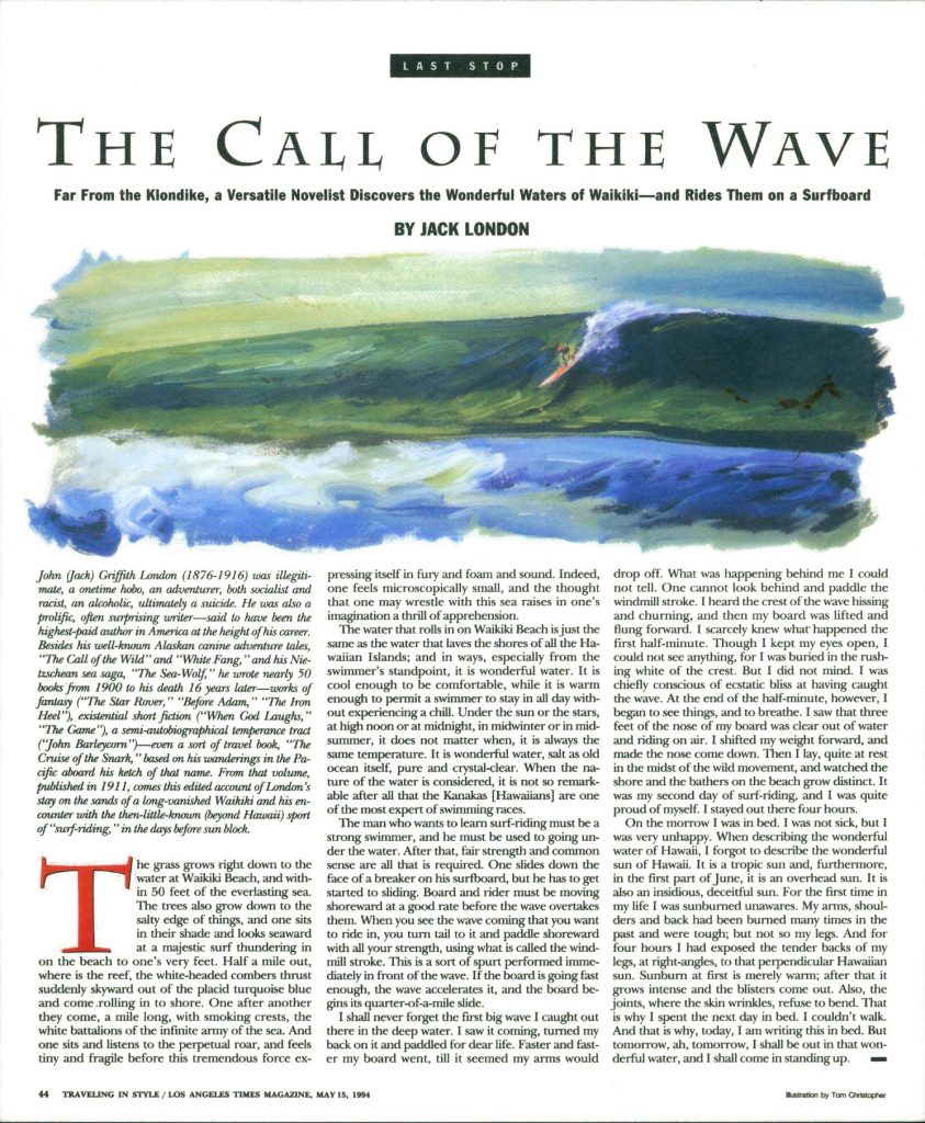 The Call of the Wave