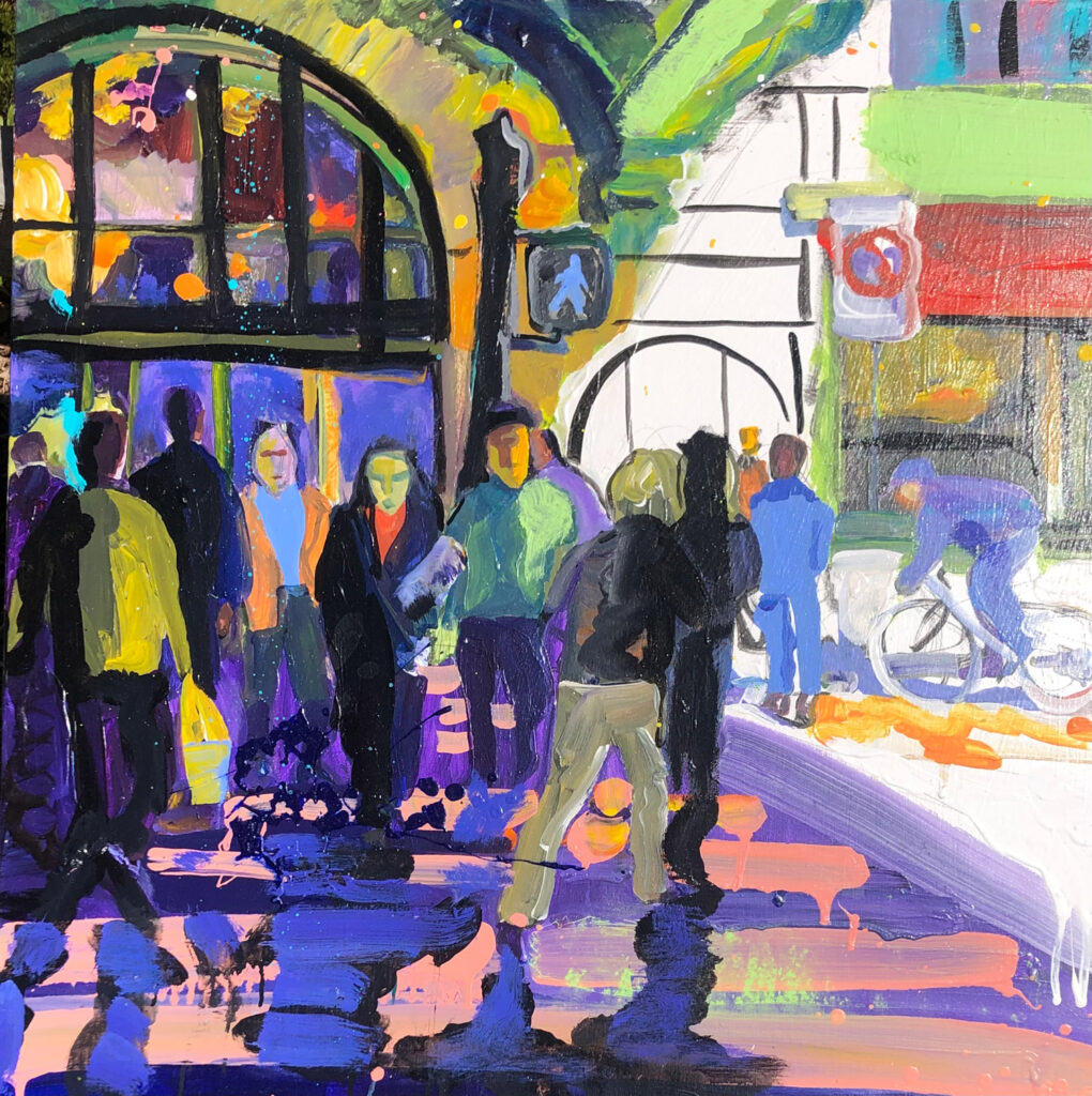 Grand Central In A Ghoulish Kind Of Light 36 x 36