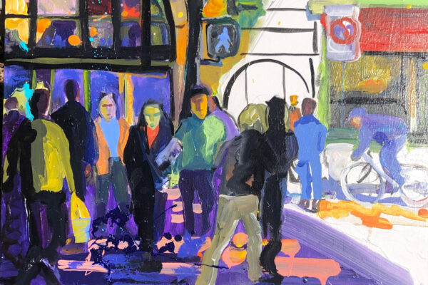 Grand Central In A Ghoulish Kind Of Light 36 x 36