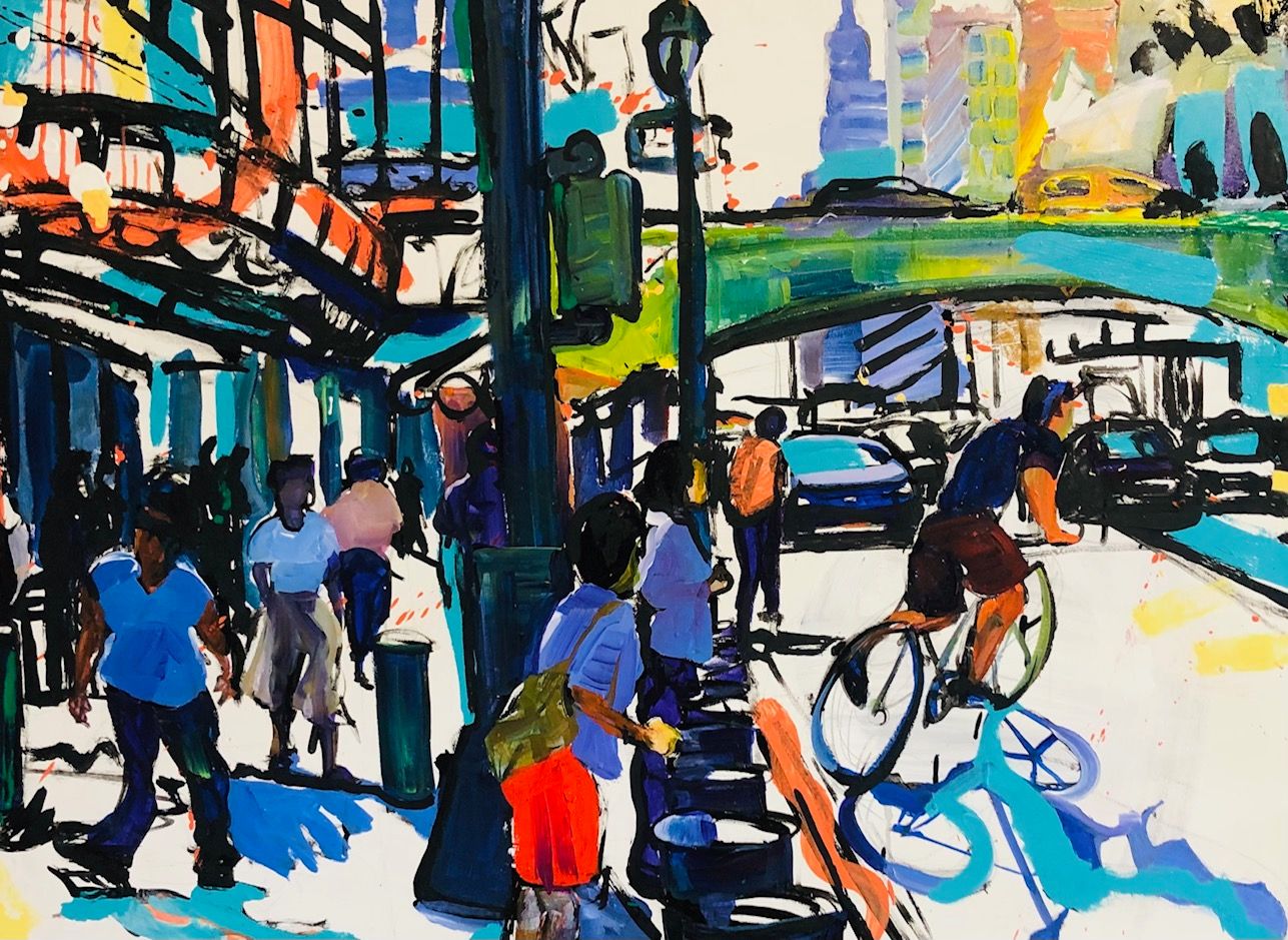 Said Things Like the Empty Coconut Floats To The Top, 36 x 48 inches