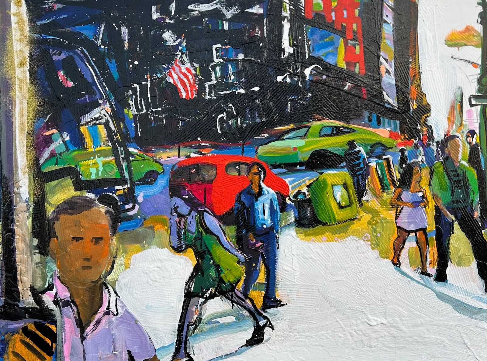 The Watcher, 36 x 48 inches