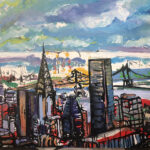 To the East River 30 x 40
