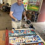 Broadway Street Signs Production