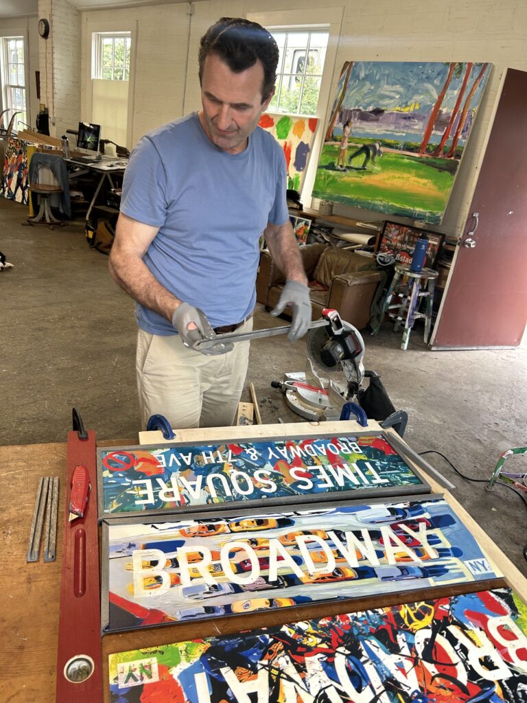 Broadway Street Signs Production